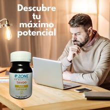 Cargar imagen en el visor de la galería, TAVOO - CAPSULAS FUUL ENERGÍA Y CONCENTRACIÓN - 60 capsulas (500 mg)