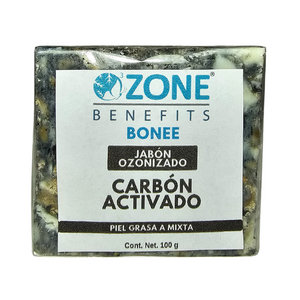 BONEE - Jabón artesanal ozonizado de carbon activado - 100 g