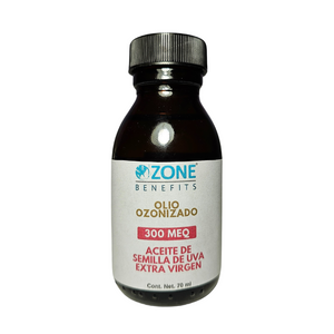 OLIO OZONIZADO - Aceite ozonizado de semila de uva 300 Meq - 70 ml