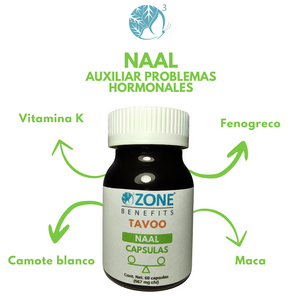 TAVOO - CAPSULAS NAAL PROBLEMAS HORMONALES  - 60 capsulas (567 mg)