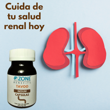 Cargar imagen en el visor de la galería, TAVOO - CAPSULAS NOUM RIÑONES Y PROSTATA - 60 capsulas (533 mg)