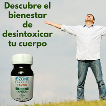 Cargar imagen en el visor de la galería, TAVOO - CAPSULAS TOOX DESINTOXICAR - 60 capsulas (500 mg)