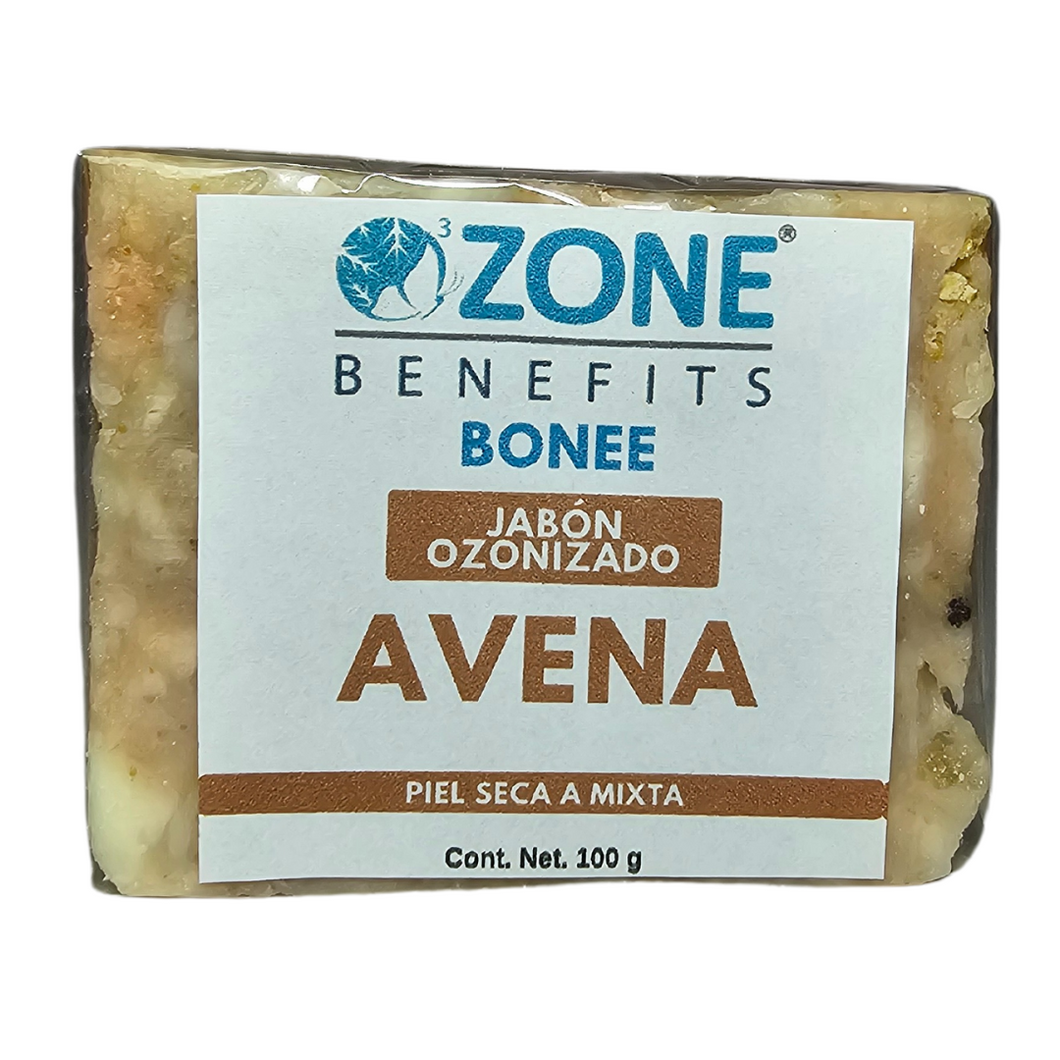 BONEE - Jabón artesanal ozonizado de avena - 100 g
