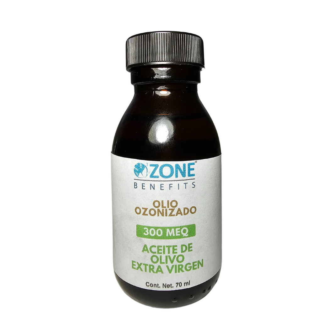 OLIO OZONIZADO - Aceite ozonizado de olivo 300 Meq - 70 ml