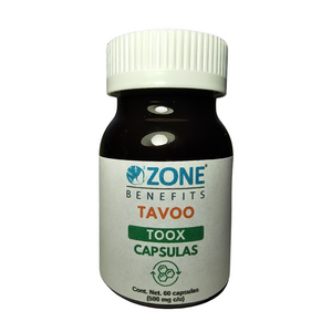 TAVOO - CAPSULAS TOOX DESINTOXICAR  - 60 capsulas (500 mg)