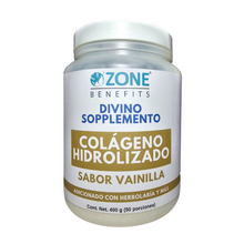 Cargar imagen en el visor de la galería, DIVINO SOPPLEMENTO - Colageno hidrolizado con herbolaría sabor Vainilla - 400 g
