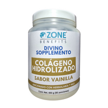 Cargar imagen en el visor de la galería, DIVINO SOPPLEMENTO - Colageno hidrolizado con herbolaría sabor Vainilla - 400 g