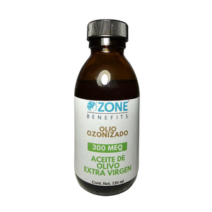 OLIO OZONIZADO - Aceite ozonizado de olivo 300 Meq - 120 ml
