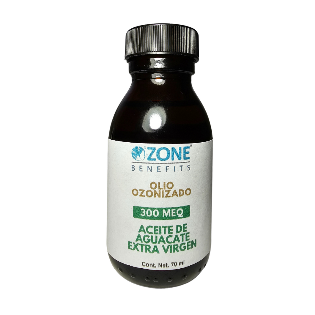 OLIO OZONIZADO - Aceite ozonizado de aguacate 300 Meq - 70 ml