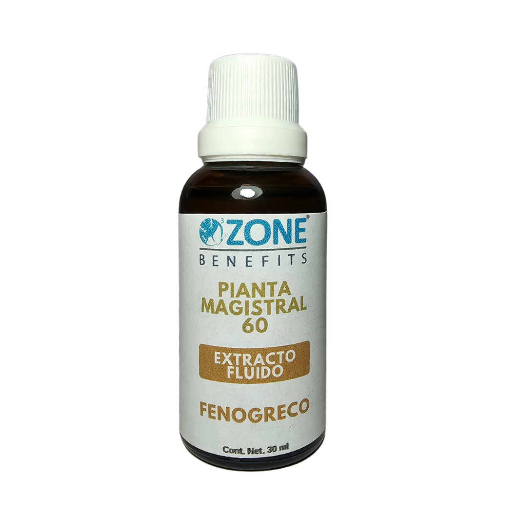PIANTA MAGISTRAL - Tintura madre de fenogreco al 60% - 30 ml (Gotero de vidrio)
