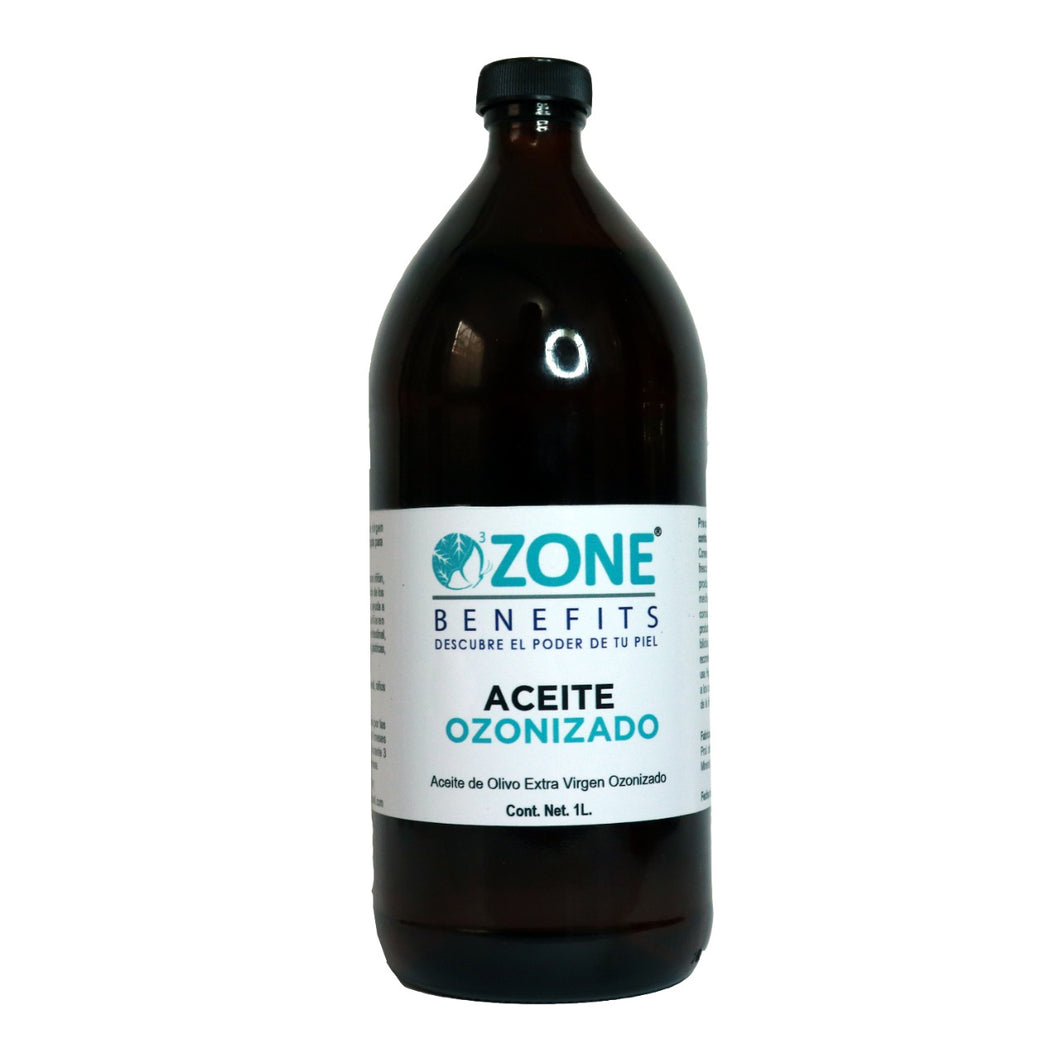 OLIO OZONIZADO - Aceite ozonizado de olivo 300 Meq - 1 Litro