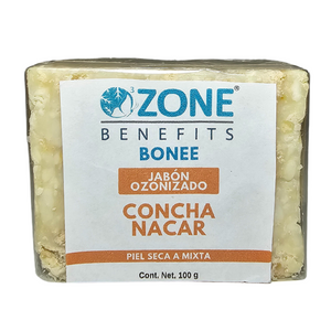 BONEE - Jabón artesanal ozonizado de concha nácar - 100 g