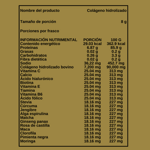 DIVINO SOPPLEMENTO - Colageno hidrolizado con herbolaría sabor Vainilla - 200 g