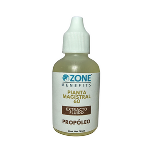 PIANTA MAGISTRAL - Tintura madre de propoleo al 60% - 30 ml (Gotero de plastico)